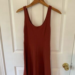 Forever 21 Rust Sleeveless Dress